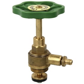 Bonnet for free-flow valve 1 1/4" ET with drain and...