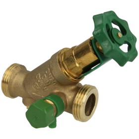 KFR valve 1" ET DN 20 with drain with non-rising stem