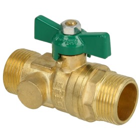 Ball valve DVGW, ET 1 1/2"x110 mm, DN 32 with wing...