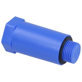 Protection plug 1/2" blue made of plastic