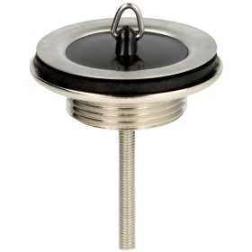 Universal drain valve 1 1/4" chrome