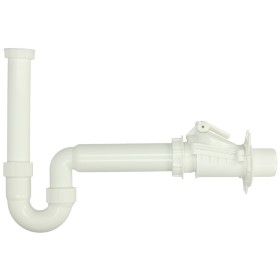 Odour trap for sinks in 1½" x 50 mm PP with...