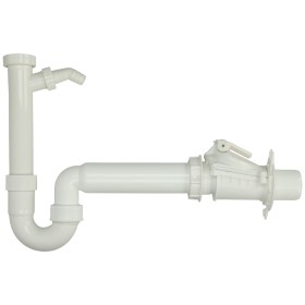 Odour trap for sinks in 1½" x 50 mm PP with...