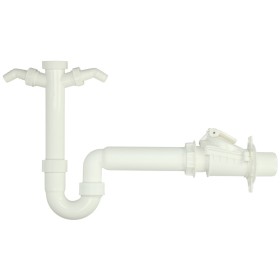 Odour trap for sinks in 1½" x 50 mm PP...