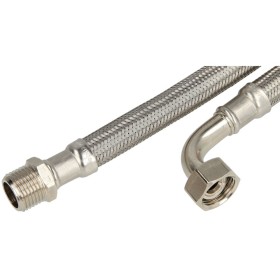 Stainless steel connection hose 1,500 mm 1/2" ET x...