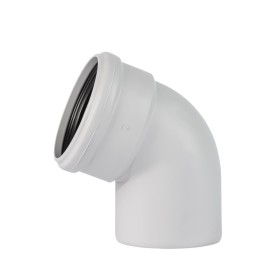 Soundproof drain pipe with 67° bend, DN 110