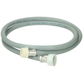 Rubber extension hose 3/8" 2,500 mm, connections...