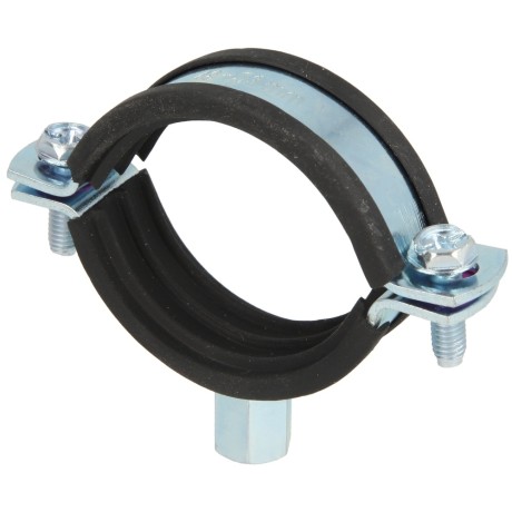 Pipe clamps, zinc-coated M 8 x 48-53 mm (1/2")