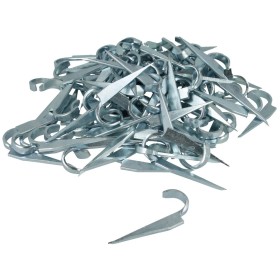 Hook clamps, zinc coated 3/8" (PU 100)