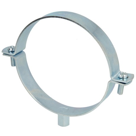 Screw-type pipe clamp, without inlay M 8/10 x 108 - 116 mm (4")