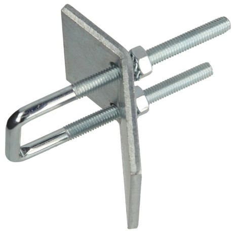 Carrier clamps for mounting rails M 6 for profile 27/18 + 28/30