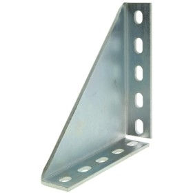 Haakse console voor montagerails 38/40 207 x 165 x 4 mm