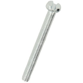Slotted cheese head screw M 4 x 30 mm DIN 84 galv. zinc...