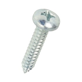 Raised countersunk recessed head tapping screw...