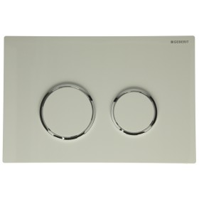 Geberit actuator plate Sigma 20 white, ring bright,...