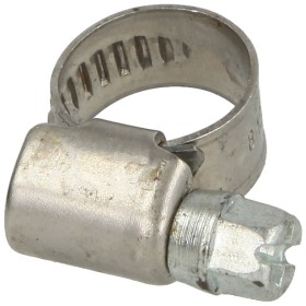 Worm hose clip 9 mm, W1 Width 20-32 mm