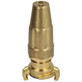 Brass spray nozzle with quick-coupling heavy design 1"