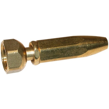 Brass spray nozzle (model SWISS) 3/4" IT, hexagon nut and seal