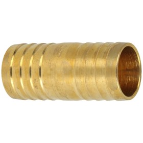 Brass hose connector for 1 1/4&quot;