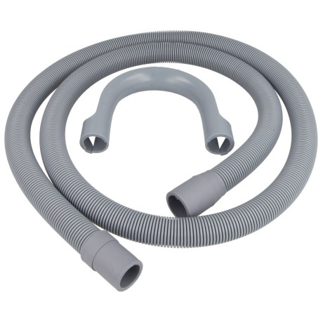 Plastic hose for washing machines 3/4", 2500 mm, with hose holder
