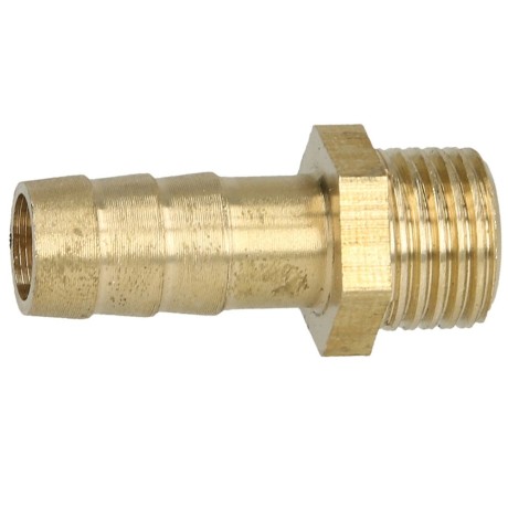 Brass hose nozzzle 1/4" ET x 3/8" nozzle
