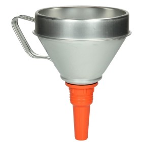 Funnel, Ø195 mm, with filter with straight outlet,...