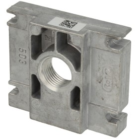 Flange with sealing plug for Dungs DMV 503/11, 1/2"...