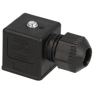 Connector plug DIN 43650 A for VGP 10, 15, 20, 25,...