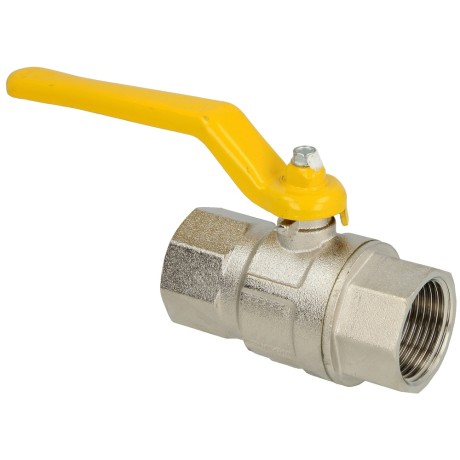 Ball valve, gas, 3/8", IT/IT Full passage, according to DVGW G 260