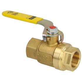 Gas socket ball valve 3/4", HTB-design can be locked...