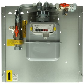 GOK main shut-off valve with gas meter 0.1 bar for indoor...