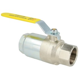 Ball valve, gas, 1 1/2", with heat-activated safety...