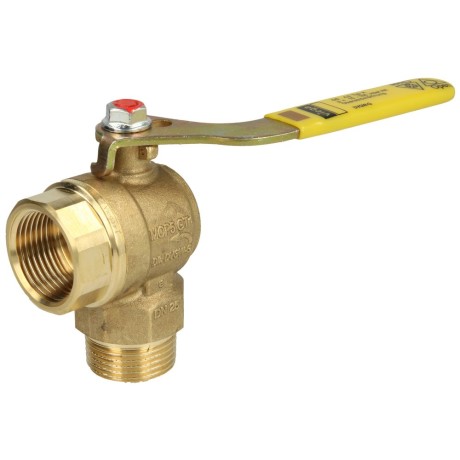 Viega Angle ball valve, gas, 1¼", with thermally activated shut-off device