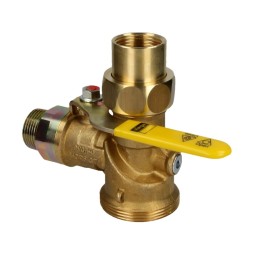 Viega Angle ball valve, gas, 1&quot; with...