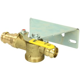 Profipress G gas meter ball valve 1", press sleeve...