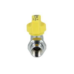 G2T Gasanschluss-Kugelhahn GT 1/2 Zoll Durchgangsform mit...